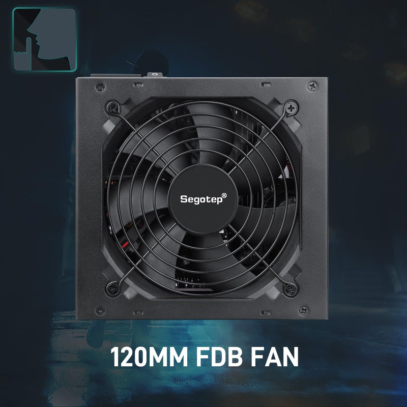 Segotep GM850 Power Supply 850W, PCIe 5.1 & ATX 3.1 Full Modular 80 Plus Gold Certified Gaming PSU for NVIDIA RTX 20/30/40/50 Series and AMD Graphics Cards - Image 5